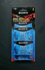 5 Pack Sony 60 Minutes Premium Mini DVC Digital Video Cassette Tapes DVM60PRL