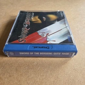 Sword of the Berserk: Guts' Rage Sega Dreamcast Game Complete Case and Disc