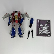 Transformers Starscream SS-72 Studio Series Voyager Class Complete