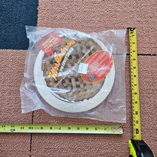 MRS ANDERSONS 9" PIE CRUST SHIELD VINTAGE NEW Metal Silver Aluminum Y0a