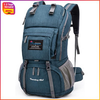 Wanderrucksack 40L Trekkingrucksack Mit RegenhüLle FüR Herren Damen Outdoor