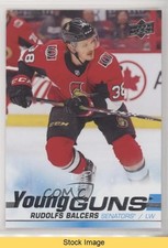 2019-20 Upper Deck Young Guns Rudolfs Balcers #218 READ rq4