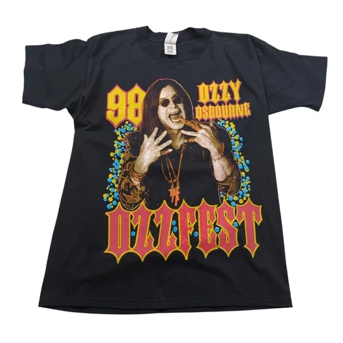Ozzfest 98 Shirt XL Ozzy Osbourne Concert Authe 1990s vintage concert t-shirt, vintage, size XL, single stitch, B+ condition