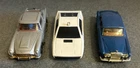 3 Vintage GB Corgi: 2 James Bond & 1 Silver Shadow Die Cast Cars, Read & Photos
