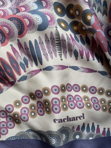 Unisex Cacharel Scarf Vintage Silk