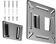 Small TV Wall Mount for 14-27" Screens Fixed Low Profile VESA 100x100mm 33lbs