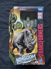 2020 Hasbro Transformers Kingdom War for Cybertron Beast Wars Rhinox