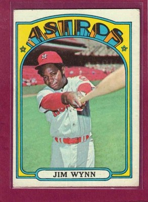 1972 Topps #770, Jim Wynn, Houston Astros, a Surface Wrinkle, VG