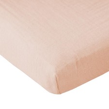 100 Cotton Extra Soft Muslin Fitted Crib Sheet 28"x 52" Standard Crib Mattre...