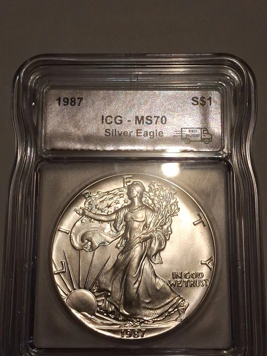 American Eagle ICG 1987 Silver Bullion Coins for sale | eBay