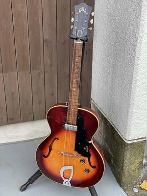 Elektrische Akustikgitarre Guild T-50 Sunburst 1964 Japan S/N 33672