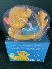 Vintage Avon Quack And Doodle Floating Soap Dish And Soap in original box NOS