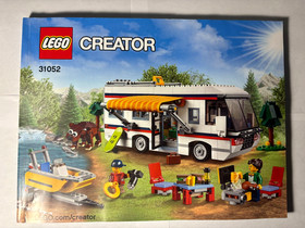 LEGO Creator 3-in-1 Vacation Getaway RV (31052) 100% Complete Set w/ Manual!