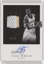 2016 Panini Noir Rookie 57/99 Thon Maker (Black and White) #119 Patch Auto yd2