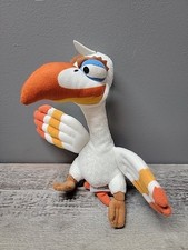 8" DISNEY THE LION KING ZAZU WHITE BIRD BROADWAY STUFFED ANIMAL PLUSH TOY