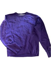 Vintage 90s Champion Reverse Weave Crewneck Sweatshirt Purple Size Small