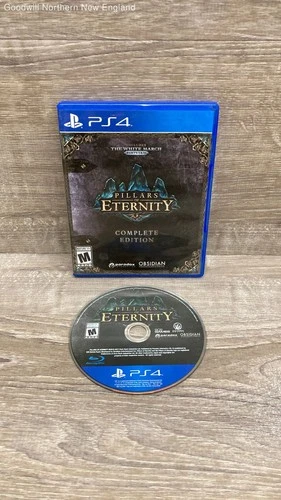 Pillars of Eternity Complete Sony PlayStation 4 Video Game IOB Tested Works