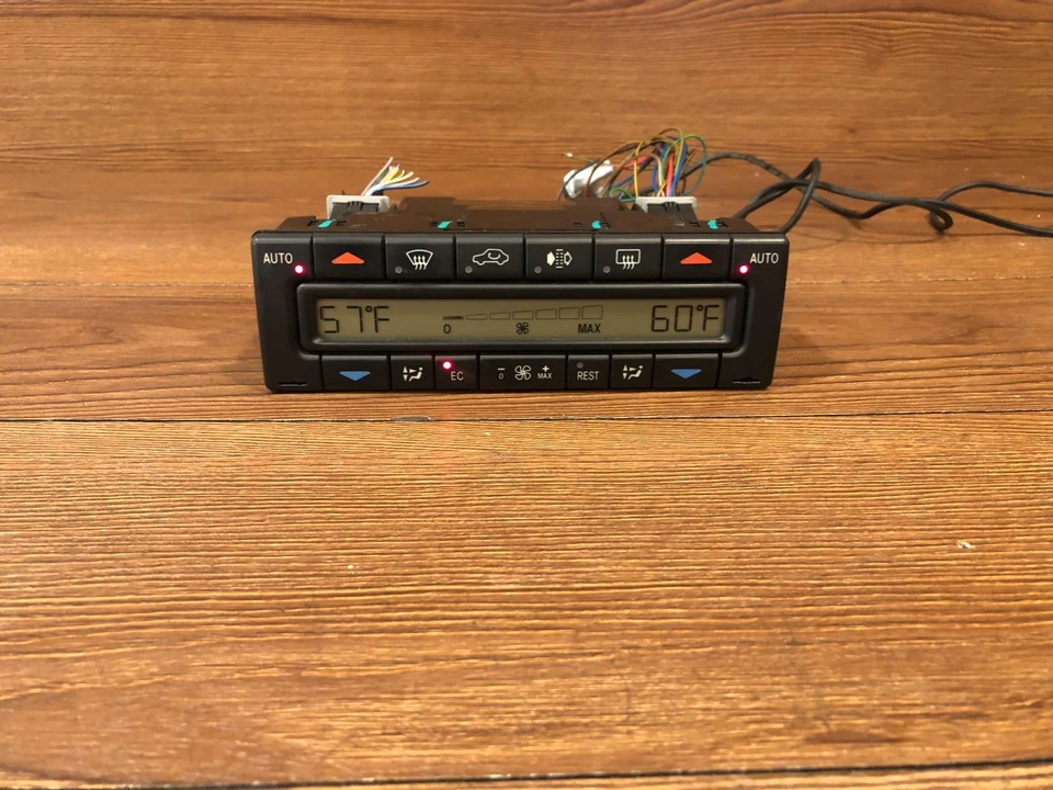 MERCEDES W210 E320 E500 E55 E420 FRONT AC CLIMATE CONTROL HEATER SWITCH OEM #11 - Image 4 of 4