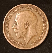 Moneta, Gran Bretagna, HALF PENNY 1920 GEORGIUS V