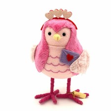 Target Spritz Valentine  s Day 2025 Pink Fabric Bird TOOTS Heart Headband