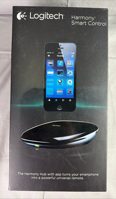 Logitech 915-000194 Harmony Smart Remote Control & Smart Hub, Black NO IR Mini