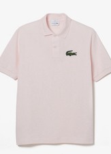 Unisex Loose Fit L.12.12 Piqu  Polo Big Croc - Pink - Lacoste Size XXL BNWT