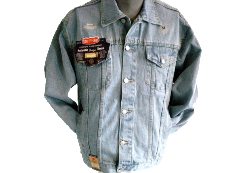 OG Chore Coat Black Heavy Stone Wash - Giacca Denim Jeans Uomo Nera - Foto 6