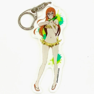 Persona 5 Futaba Sakura Navi Special Event Cafe Leblanc Acrylic Keychain P5
