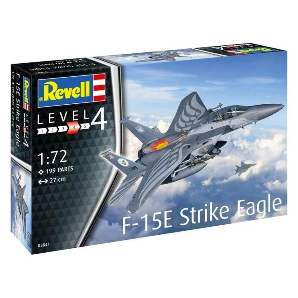 Revell F-15E Strike Eagle Maquette En Plastique 1:72 - 03841 - Photo 2/4
