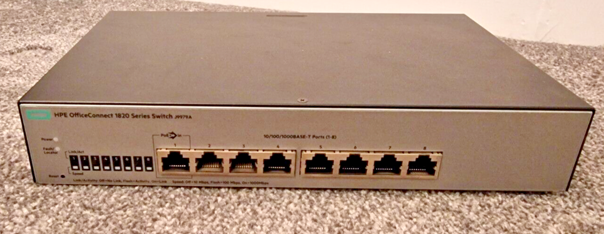 HPE Aruba OfficeConnect 1820 Series Port Gigabit Managed Switch