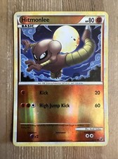 Pokémon TCG Hitmonlee HS-Undaunted 52/90 Reverse Holo Common LP on eBay