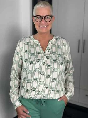 MILANO ITALY - Bluse Chain / cream - Bild 1 von 4