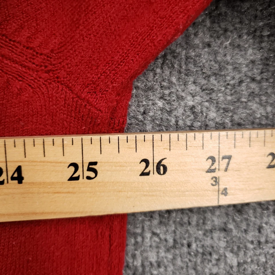 Suéter Jersey Hampshire Studio Para Mujer 3X Plus Rojo Luxelón Foto 4 de 4