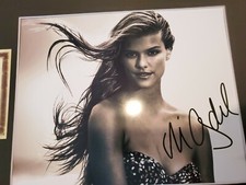 Autographed Nina Agdal signed 8 x 10 photo ORIGINAL W/MATTE!