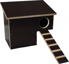 Bruthöhle Nistkasten Brutplatz für Enten brüten Eierablage Entenhaus (41405)