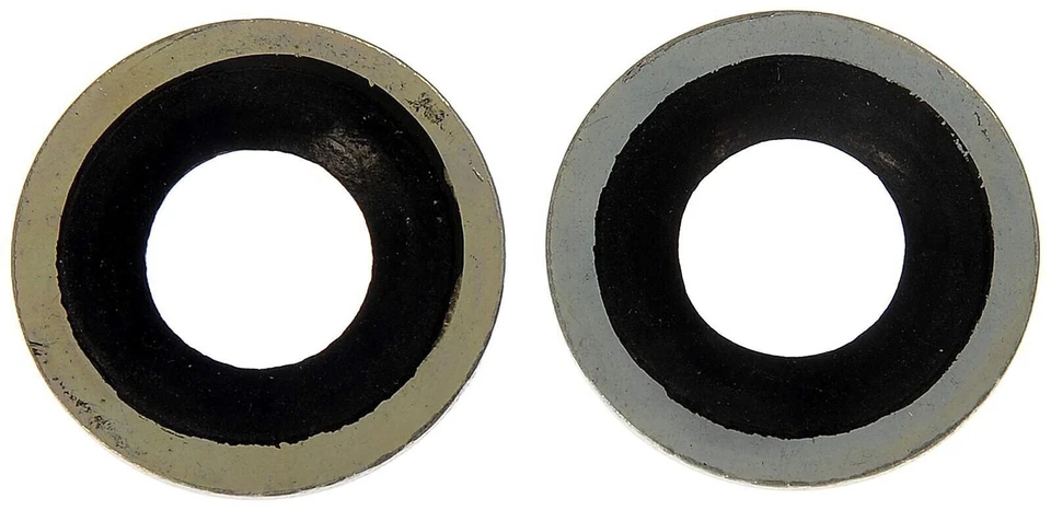 Metal/Rubber Drain Plug Gasket, Fits 1/2, M12, M12 So - Image 3 of 4