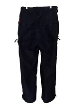 Turbine Mens Black Cargo Snow Pants M Ski Adjustable Waist Cold Weather Gear