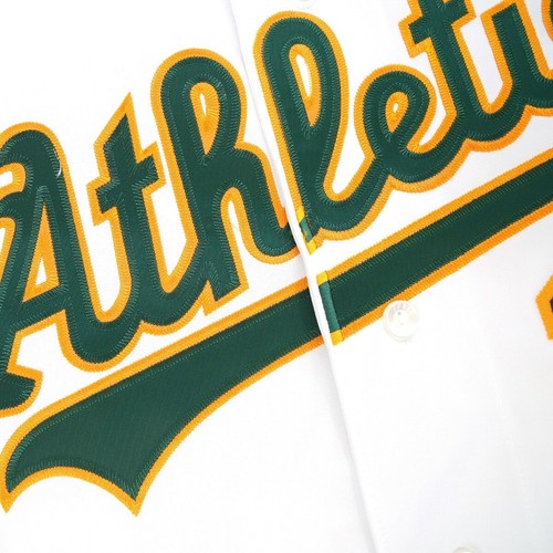 Mark McGwire Oakland Athletics 1989 World Series Home White Jersey Men's (S-3XL) - Picture 3 of 6