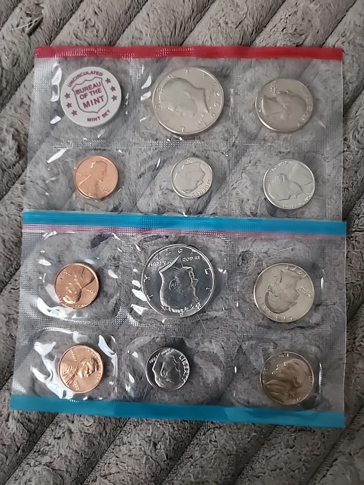 1972 US Department Of The Treasury Assay Office 11-Coin Uncirculated Mint Set - Image 2 of 3