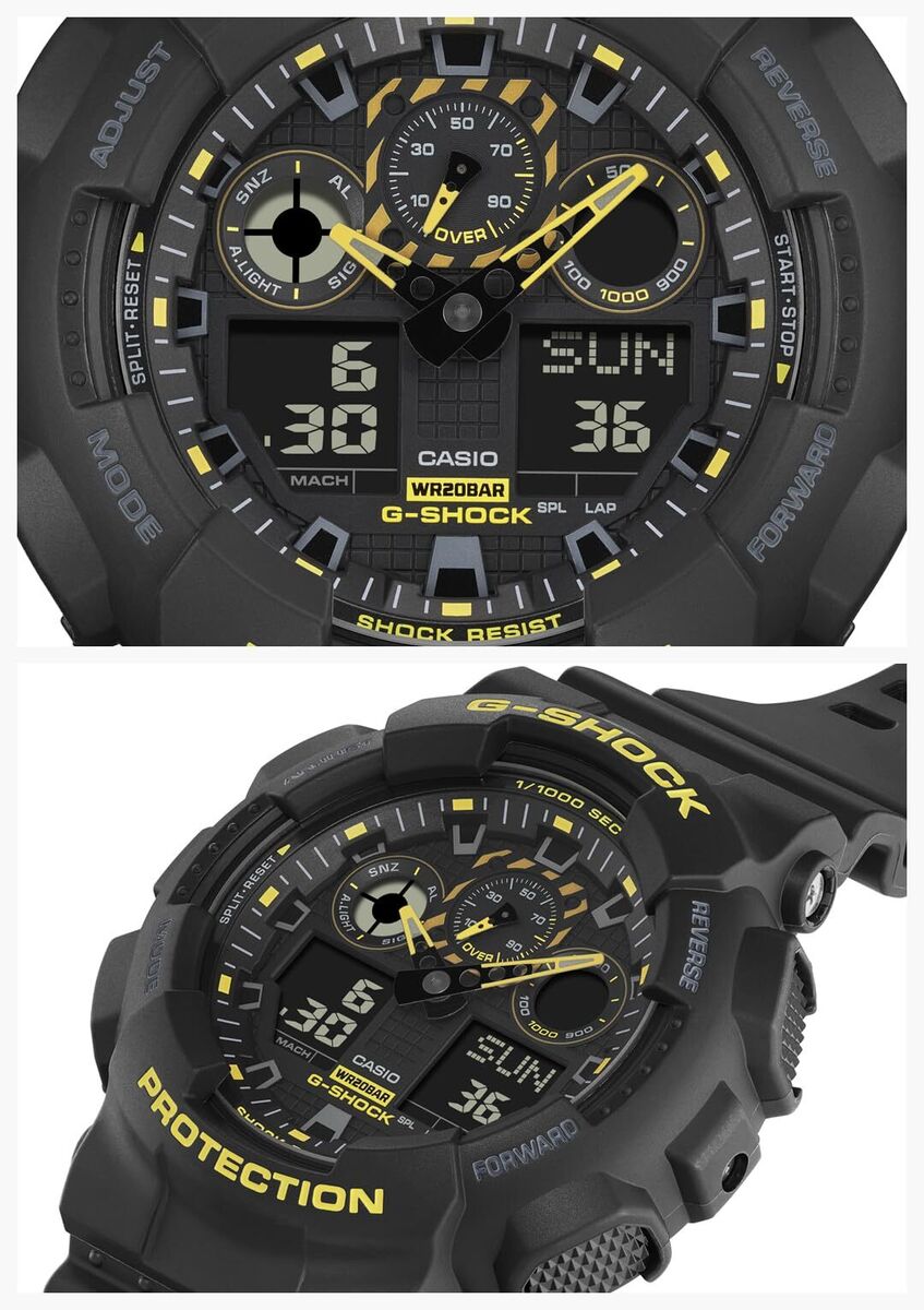 CASIO G-SHOCK GA-100CY-1AJF Caution Yellow Limited Men Watch CASIO G-SHOCK GA-100CY-1AJF Caution Yellow Limited Men Watch