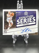 2020-21 Donruss Optic MIKE BIBBY Signature Series Autographs Heat Kings #SS-MBI