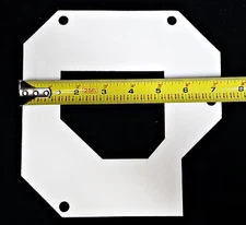 Pellet Stove & Fireplace Combustion Blower Exhaust Fan Motor Housing Gasket