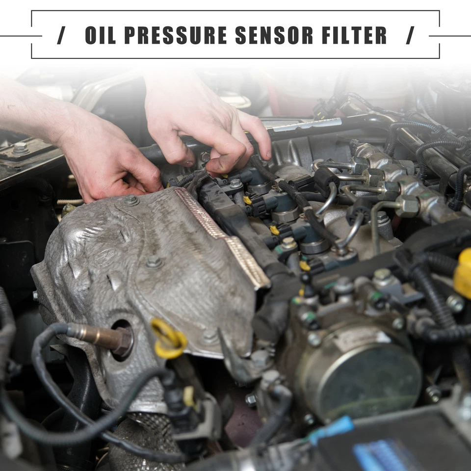 Filtro sensor presión aceite motor para Chevrolet Silverado 917-143 negro 2 piezas Foto 2 de 4