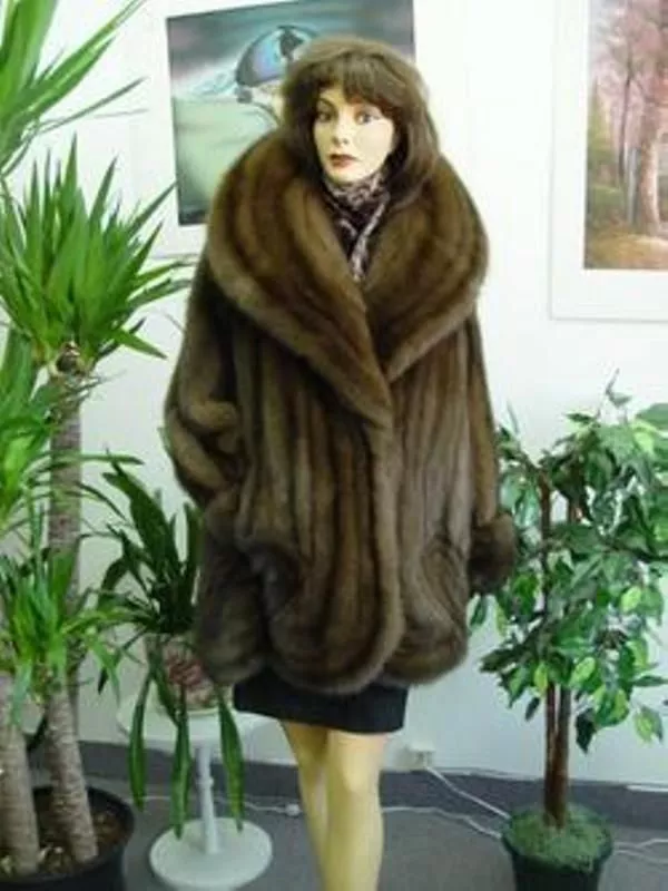 Canadian sable fur coat clearance