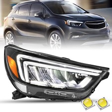 [Full LED] Headlight For 2017-2022 Buick Encore w/ LED DRL Lamp Passenger Side