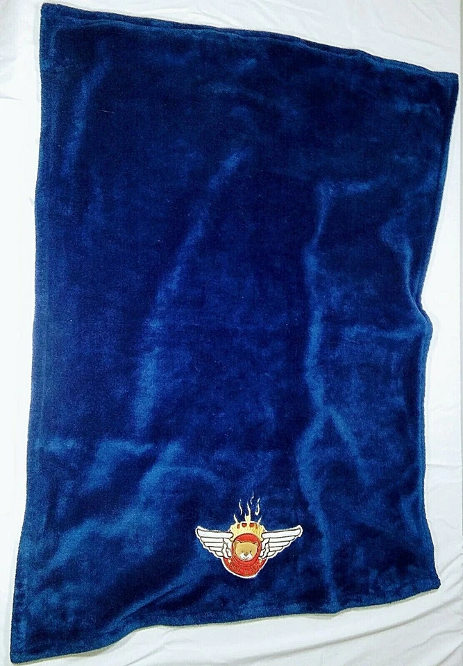 RENACUAJOS Bebé Niño ROCK N' ROLL Oso Polar Manta Azul Lovey Seguridad Chupete Foto 2 de 3