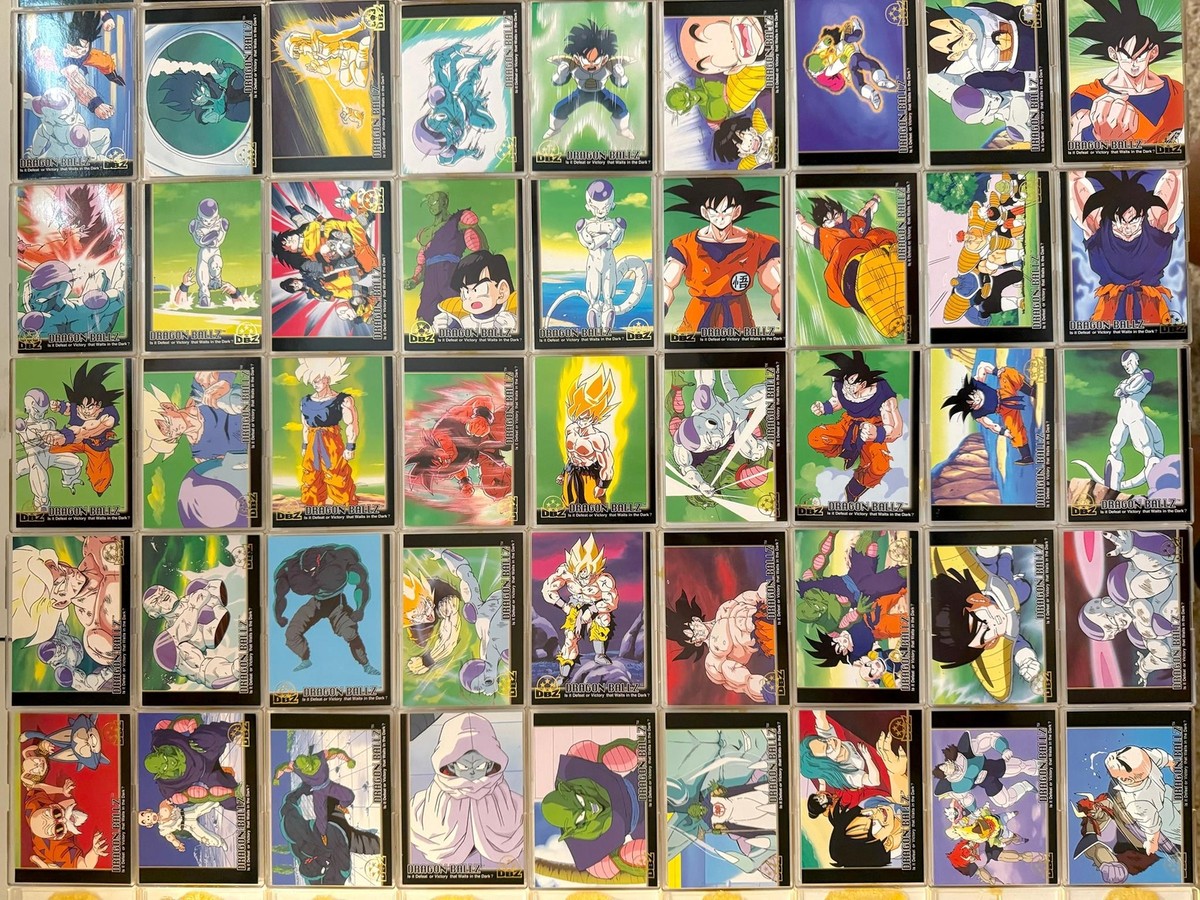 Dragon Ball Z Series 3 Complete Base Trading Card Set 72 Cards