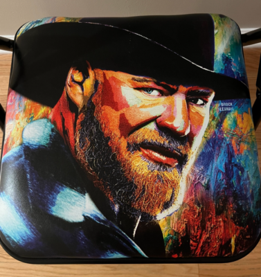 WWE Summerslam 2022 Brock Lesnar Ringside Folding Chair Nissan