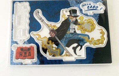 ホビー・楽器・アート sabo ONE PIECE Sabo Birthday 2023 Jump Shop Acrylic Stand Badge Japan