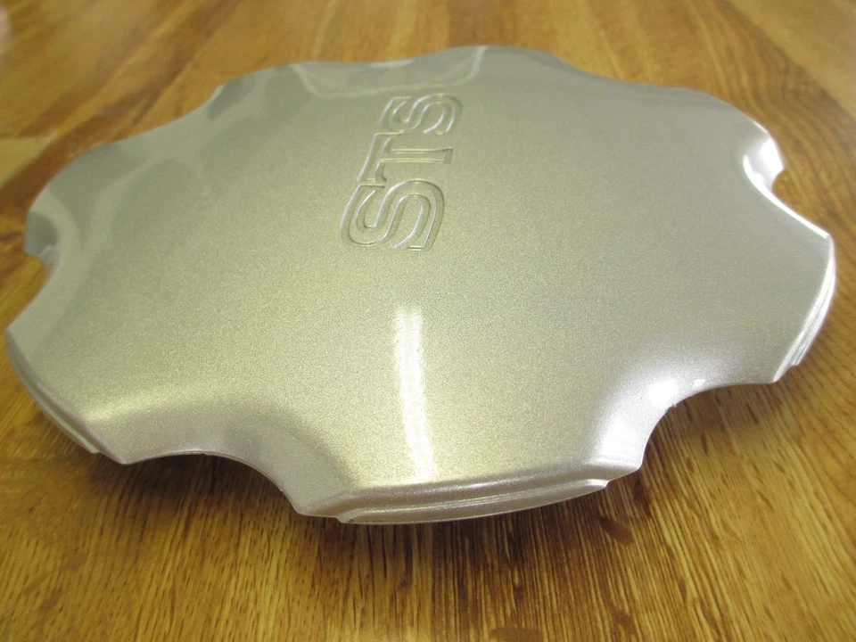 1996-2002 CADILLAC SEVILLE STS WHEEL CENTER CAP SILVER PAINTED HUB CAP  LOT E Foto 3 de 4